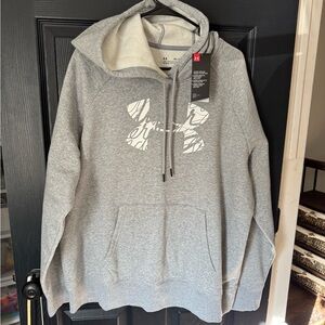 Under Armour Men's Light Gray Hoodie